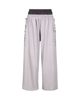 ボタンアンダーウェアスウェットパンツ-ピグメントピンク
