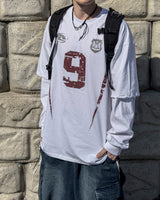 Nine Layered Over Long Sleeve Tee