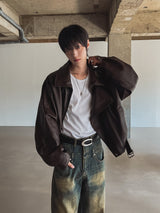 Kanto Double Rider Leather Jacket