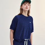 TERRY RAGLAN T-SHIRT_NAVY