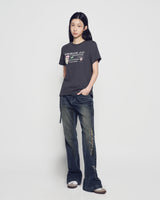 26SS WOMAN TYPING PROFILE SHORT SLEEVE T-SHIRT 