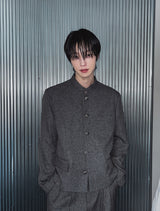 Gakuran Crop Jacket