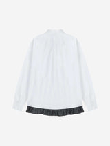 REGULAR SNAP FRILL SHIRTS (WHITE)