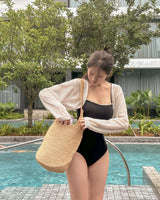 Bolero Linen Cardigan