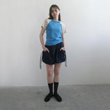 Blue/Beige Raglan T-Shirt
