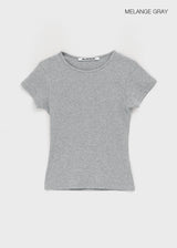 [MADE] Dutsbi Round Neck Short Sleeve Top