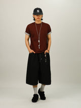 EN STAR Pocket Denim Bermuda Pants