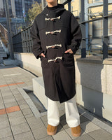 Sand Wool Steady Duffle Coat (Beige)