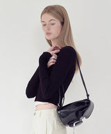 KIRSH PLAIN V NECK SLIM CARDIGAN [BLACK]