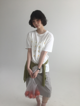 YWD フラワーTシャツ (3color)