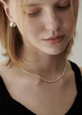 [925 silver] Un.silver.150 / gross corde necklace
