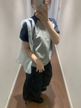 Selvage culottes denim pants (1color)