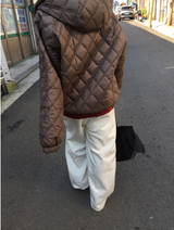レンダー起毛スウェットワイドパンツ(3c)