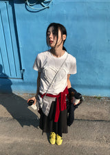 フリルハートTシャツ