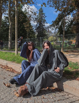 [LAN ARCHIVE] Pigment Logo 2Way Hood Zip-Up
