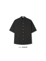 シースルーネット半袖シャツ 3COLOR