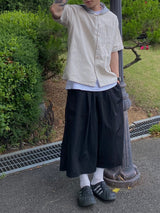 カーペンターナイロンハーフパンツ4C