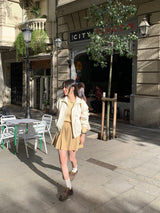 [MADE] Peto Pintuck Mini Skirt