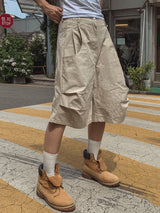 フレッシュピンタックバミューダパンツ