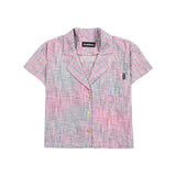 チェックシャツ_Pink