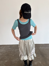 net sleeveless top 