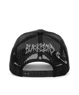 BBD グラフィティメタルロゴトラッカーメッシュキャップ ダークバージョン(Black)