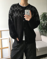 ウルフアーガイルカーディガン