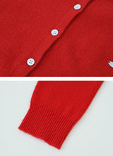 #AR Pendant Wool Raglan Knit Cardigan (8color)