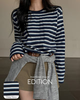 MADE. CITI stripe T‑shirt