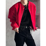 [F/W] ベルベットクロップカーディガン(3color)