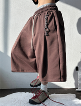 BACK CARGO LEYRING PINTUCK BERMUDA 🩶🤍🍪🖤5COLOR