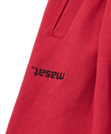 Cross Balloon Sweat Pants _ Dark Red