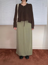 Pie long skirt