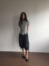 Selvage culottes denim pants (1color)