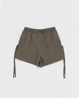 [MADE] Heldy Ribbon Fleece Banding Shorts