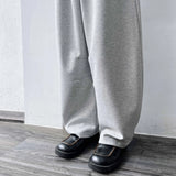 Draped Drawstring Wide Pants