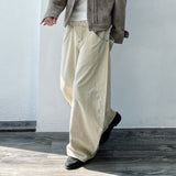 Geometric Panel Rivet Curved pants