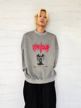 VENTIQUE ピグメントワールドメタルスウェットシャツ 2colors