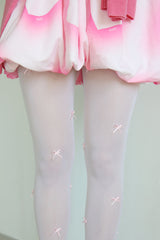 mini ribbon tights (2colors)