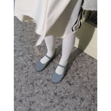 Easy 0006. Nylon and Metallic Mary-Jane - 5colors