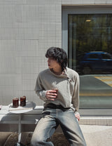 ボルピグメントスナップロングスリーブ