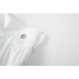 FREEZIA MIDI SKIRT-WHITE
