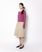 SOFT LAYERED TOP (PLUM)