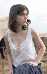 T/T Julie line blouse (white)