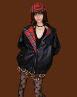 leopard kangkang cake shorts