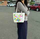 Summer Floral Tote Bag