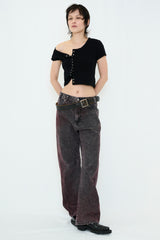 ASYMMETRIC MINI TOP