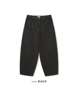 カルテルバックプリンティングデニムパンツ