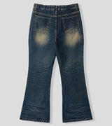 Denny flare maxi denim pants