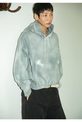 「GL」ロゴ ヴィンテージウォッシングパーカー [ ASH GRAY ]